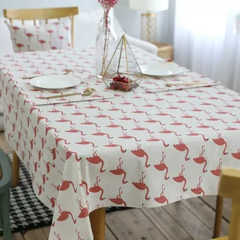 Paukščių medvilnės skalbiniai dekoratyvinis dulkėms staltiesė