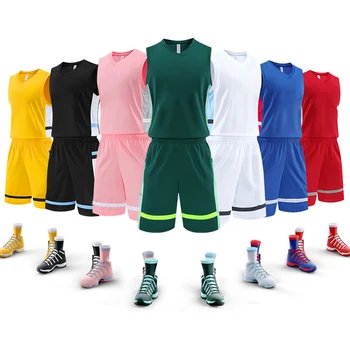 Quick Dry Krepšinio Kostiumas Nustatyti Žaidimo Komanda Kostiumas Vaikų Mokymo Vest Sportinis Kostiumas Jersey Asmenybė