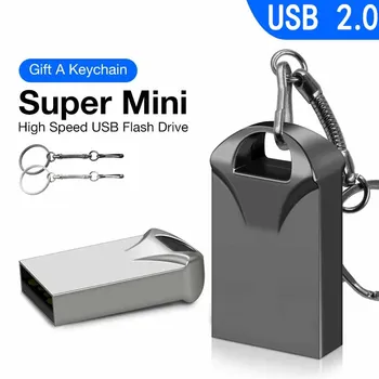 USB Flash Drive Mini 2.0 High Speed 128GB 64GB 32GB 16GB 8GB Cle USB 2.0 Flash Pendrive 32GB 64GB 128GB 2.0 Stick Pen Ratai
