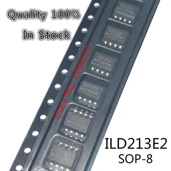 10VNT/DAUG D213E2 ILD213E2 SOP-8 Optocouplers Naujas, Originalus