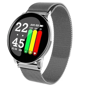 W8 Smart Watch Vyrų 1.3 Colių HD Turas Sreen Širdies ritmo Sveikatos Stebėsenos 
