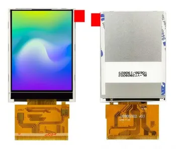 Platus Žiūrėjimo Kampas 2.8 colių 37PIN TFT LCD Talpinė/Varžinio Jutiklinis Ekranas ST7789V GT911 IC MCU 8/16 bitų Sąsaja 240(RGB)*320