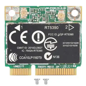 RT5390 Belaidžio ryšio Kortelės Wifi Adapteriu Kompiuterio RT5390 BIS 630703-001 Mini PCIE 802.11 N