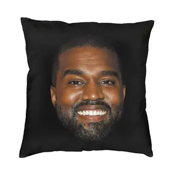 Juokinga Kanye West Meme 50x50 cm pagalvėlė pamušalas minkštas ir mielas federa pagalvėje automobilių sofa federa iš poliesterio su užtrauktuku