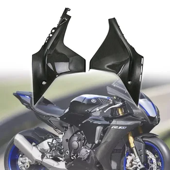 Už Yamaha R1 R1M 2020 2021 2022 2023 100% Anglies Pluošto Viršutinės Šoninės Panelės Purvasargiai Motociklo Kūno Reikmenys Lauktuvės Rinkinys