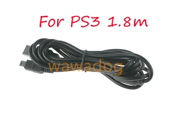 20pcs 1//1.8/3m USB Įkrovimo Kabelis Žaidimų PS3 Sony Playstation 3 Rankena Belaidžio ryšio Valdiklis