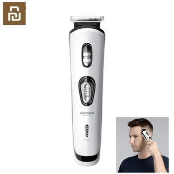 Youpin GOODMAN Elektriniai Plaukų Clipper Vyrams, Profesionalios Plaukų Žirklės USB Įkrovimo Cutter Razor Машинка для стрижки волос