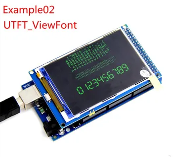 3.5 colių 36PIN HD TFT LCD Spalvotas Ekranas su Adapteriu Valdybos ILI9481 ILI9486 Ratai IC 16Bit Lygiagrečios Sąsajos