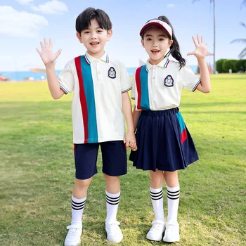 Pradinukų vasaros aprangą vaikų klasės darželio choras uniformos