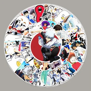 50 sidabrinių Siela Japonijos Riedlentė Animacinių filmų Lipdukai Mielas Vandeniui Vaikams, Žaislai, Kanceliarinės prekės Dekoratyvinis Mobile 
