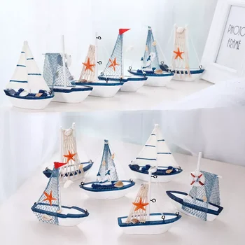 pardavimas! Jūrų Laivybos Kūrybos Burlaivis Režimas Kambario Dekoro Figūrėlės Miniatiūros Viduržemio jūros regiono Stiliaus Laivas laivelį papuošalai