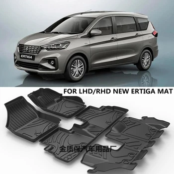 Naudoti 2019+naujas SUZUKI Ertiga XL6 custom automobilių kilimų automobilių kilimėliai Tinka SUZUKI Ertiga XL6 pasirinktinis vandeniui grindų kilimėliai