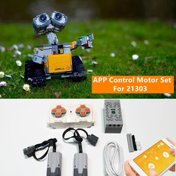 APP Contol Motorinių Nustatyti 21303 SS Valli robotas Blokai (neįeina Modelis Plytos)