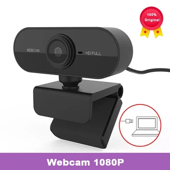 1080P 720p 480p HD Kameros su Mic Pasukti KOMPIUTERIO Darbalaukio Žiniatinklio Kamera Mini Cam Kompiuterio WebCamera Cam Vaizdo Įrašymo Darbą