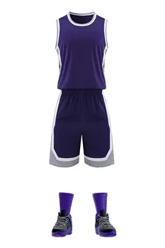 Krepšinio Vienodas Unisex pagal Užsakymą Kostiumas Vyrų Mokymo Moterų Krepšinio Komanda Greitai-džiovinimo Sportinė Liemenė