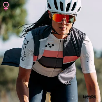 2022 M. Pavasarį Moterų Dviračių Vest Užpakalinio Akies Kvėpuojantis Ciclismo Mtb Dviratis Jersey Lengvas Vėjo Veikia Žygiai Gilet