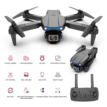 E99 K3 Pro Mini Drone 4K Profesional HD Dual Camera 1080P Kliūčių Vengimo Fpv Tranai Quadcopter Rc Sraigtasparniai, Žaislai Berniukams